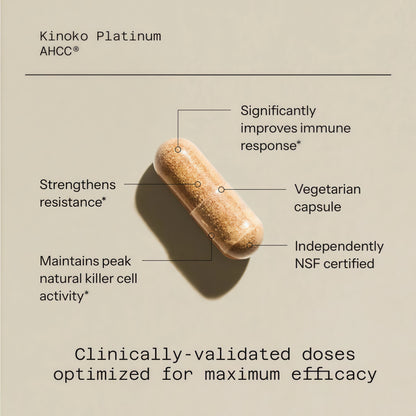AHCC® - Kinoko® Platinum